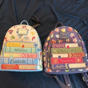 Disney Loungefly storybook backpacks